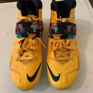 Nike LeBron Soldier 7 Pop Art Laser Orange Yellow